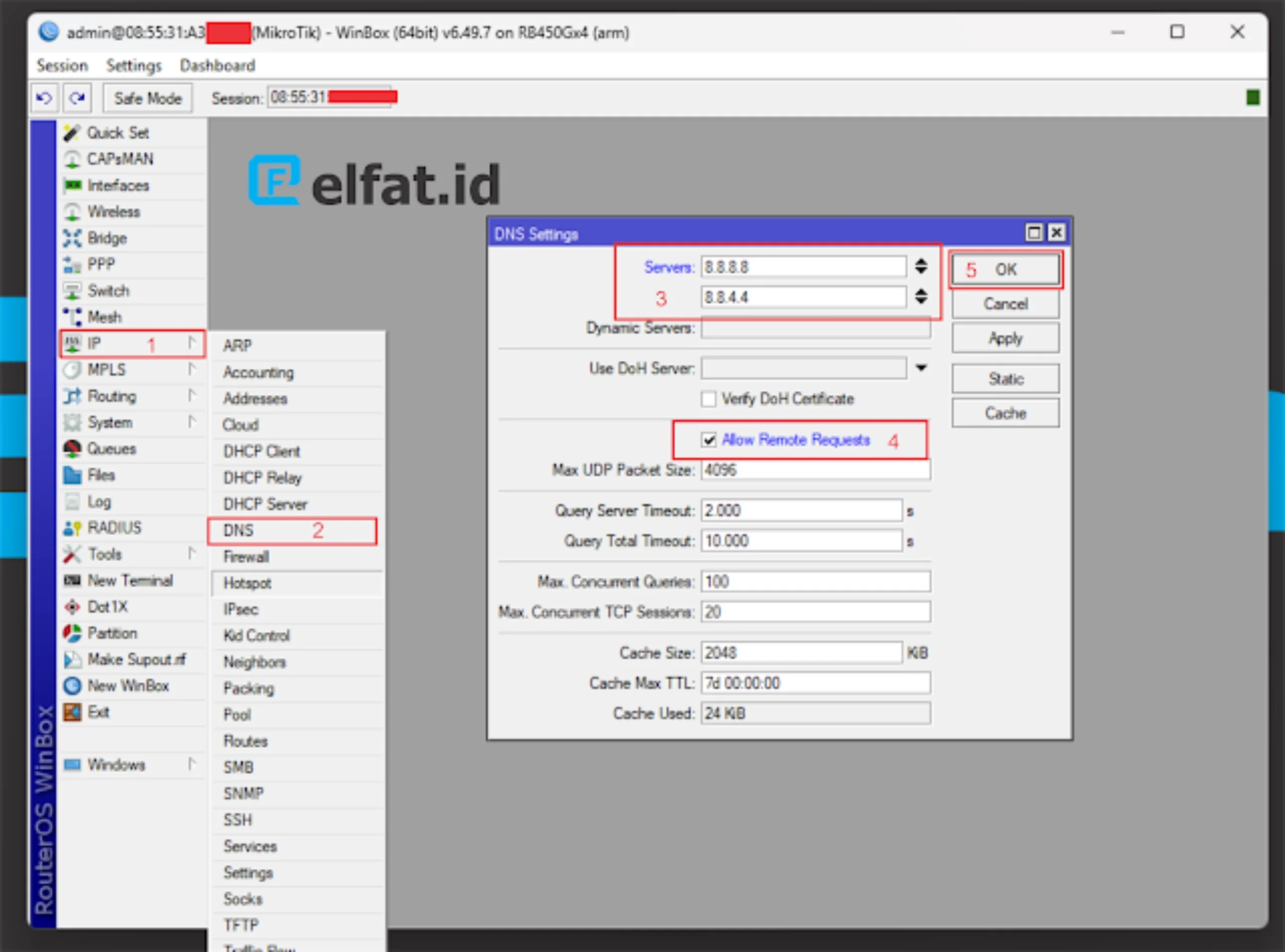 Konfigurasi Dasar Router Board Mikrotik Lengkap