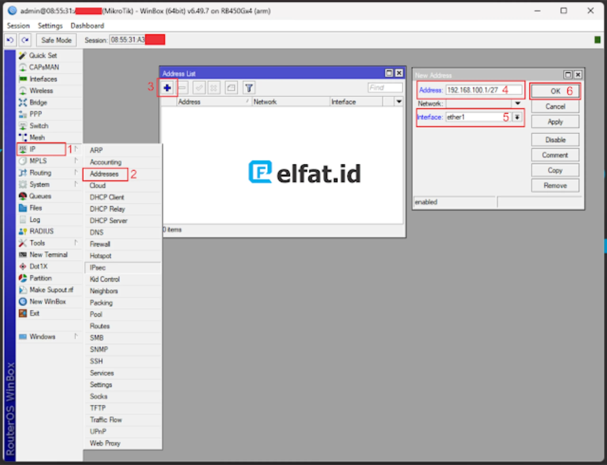 Konfigurasi Dasar Router Board Mikrotik Lengkap